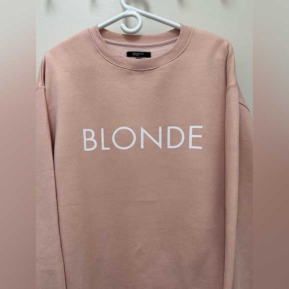 ✨ NWT Brunette The Label Blonde Crew Peach Crush XL/XXL - Picture 11 of 15
